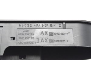 Opel Astra H (2004–2010) Priekšējo durvju stikla slēdzis 13197132 - 2