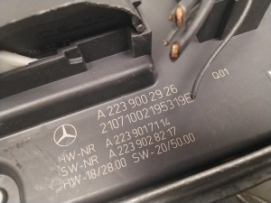 Mercedes Benz S-Class 223 (2020–2026) Light control module A2239002926 - 3