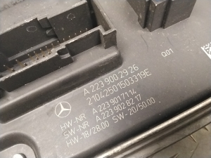 Mercedes Benz S-Class 223 (2020–2026) Light control module A2239002926 - 2