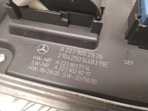 Mercedes Benz S-Class 223 (2020–2026) Light control module A2239002926 - 3