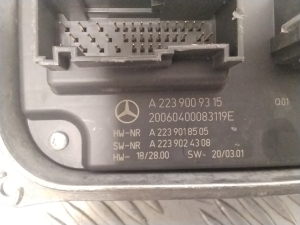 Mercedes Benz S-Class 223 (2020–2026) Light control module A2239009315 - 3