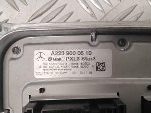 Mercedes Benz S-Class 223 (2020–2026) Ksenoontulede juhtplokk A2239000610 - 2
