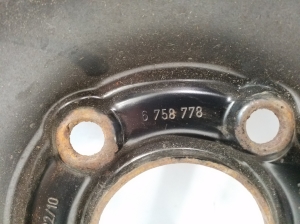 BMW X3 E83 (2003–2010) Spare wheel 6758778 - 2