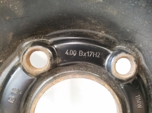 BMW X3 E83 (2003–2010) Spare wheel 6758778 - 4