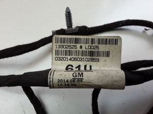 Opel Zafira C (2011–2026) Rear parking sensor cable 13302525 - 3