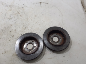  Rear brake disc 