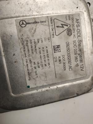 Mercedes Benz ML-Class 163 (1998–2005) Xenon headlight control unit A1648208185 - 2