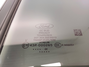 Ford Explorer V (2010–2026) Aizmugurējo sānu durvju trīsstūrveida stikls LB5B-S25825-BV - 3