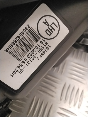 TOYOTA Corolla (2018–2026) Esituli 8115002T3100 - 5