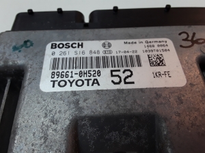 TOYOTA Aygo B40 (2014–2026) Engine control unit 896610H520 - 3