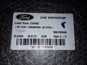 Ford Kuga III (2020–2026) Trunk carpet LV4BS42844AD3JA6 - 3
