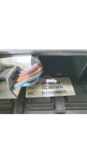 BMW 7 SERIJA E68 (2001–2008) Rooli turvapadi 602282200 33676637603W - 3