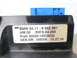 BMW 7 SERIJA E68 (2001–2008) Heater control panel 64116942981 654255 166056 - 2