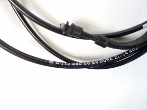 Mercedes Benz SLK-Class 172 (2011–2026) Hood release cable A1728800059 - 2