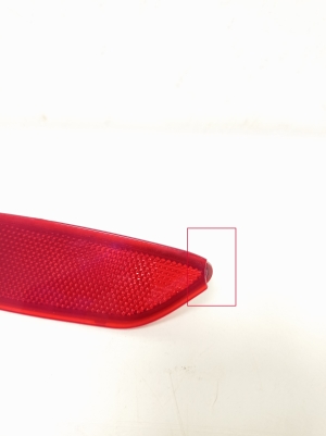  Rear bumper reflector 