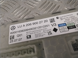Mercedes Benz C-Class 206 (2021–2026) Juhtplokk A2069002720 - 2