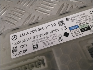 Mercedes Benz C-Class 206 (2021–2026) Juhtplokk A2069002720 - 5