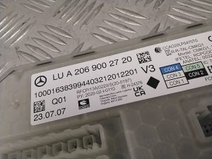 Mercedes Benz C-Class 206 (2021–2026) Juhtplokk A2069002720 - 3
