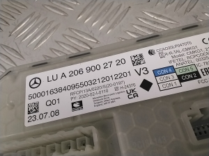 Mercedes Benz C-Class 206 (2021–2026) Juhtplokk A2069002720 - 5