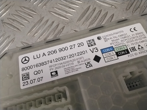 Mercedes Benz C-Class 206 (2021–2026) Juhtplokk A2069002720 - 4