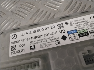 Mercedes Benz C-Class 206 (2021–2026) Juhtplokk A2069002720 - 5