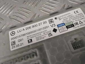 Mercedes Benz C-Class 206 (2021–2026) Juhtplokk A2069002720 - 4