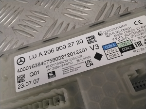 Mercedes Benz C-Class 206 (2021–2026) Juhtplokk A2069002720 - 5