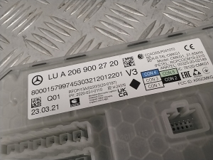 Mercedes Benz C-Class 206 (2021–2026) Juhtplokk A2069002720 - 5