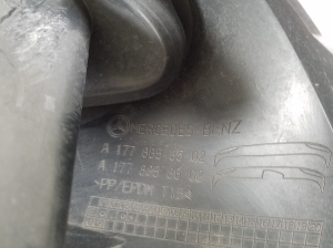 Mercedes Benz CLA-Class W117 (2013–2019) Heckstoßstangen Unterspoiler A1178858502 - 4