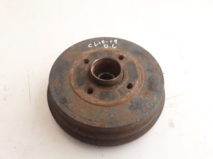 RENAULT Clio III (2005–2012) Rear brake disc 432021782R - 2