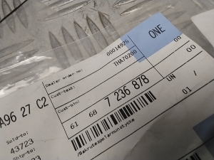 BMW 5 SERIES F11 (2010–2017) Heckscheibenwaschdüse 7236878 - 4