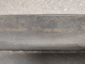 Mercedes Benz CLK-Class 209 (2002–2009) Schwellerverkleidung außen A2096900340 - 3