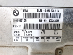 BMW 7 SERIJA E68 (2001–2008) Vadības bloks 61356927278902 - 2