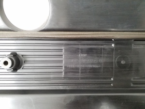BMW 5 SERIES E39 (1995–2004) Engine cover 1748633E - 2