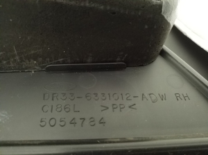 Ford Mustang (2005–2014) Salona aizmugurējais sānu apšuvums DR336331012ADW - 3