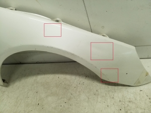 Mercedes Benz SL-Class 231 (2012–2017) Front fender A2318810401 - 4