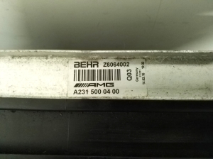 Mercedes Benz SL-Class 231 (2012–2017) Radiator set and its parts - 5