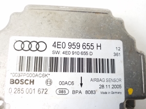 AUDI A8 D3 (2002–2010) Turvapadja moodul 4E0959655H - 5