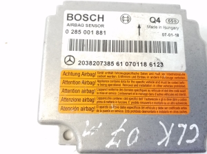 Mercedes Benz CLK-Class 209 (2002–2009) Airbag module A2038207385 - 2