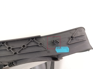Mercedes Benz SL-Class 230 (2001–2012) Instrument cluster trim - 6