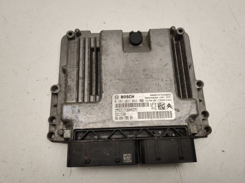 PEUGEOT 2008 1 generation (2013-2020) Блок керування двигуном ECU 9809478580 26874396