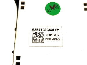 Hyundai IONIQ 5 I (2021–2026) Front door glass switch 93571-GI380 - 2