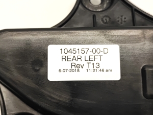 Tesla Model X X (2015–2026) Rear side door exterior handle 1045157-00-D - 5