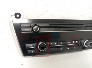 BMW 5 SERIES F07 (2009–2017) Heater control panel 9249740 - 3
