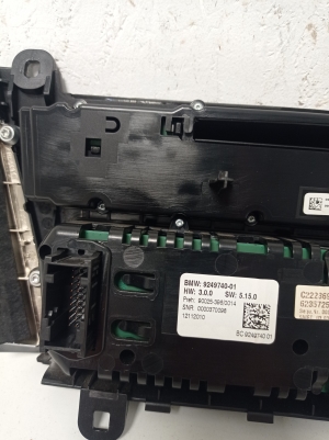BMW 5 SERIES F07 (2009–2017) Heater control panel 9249740 - 5
