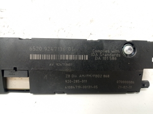 BMW 5 SERIES F07 (2009–2017) Antenna amplifier 9247136 - 3