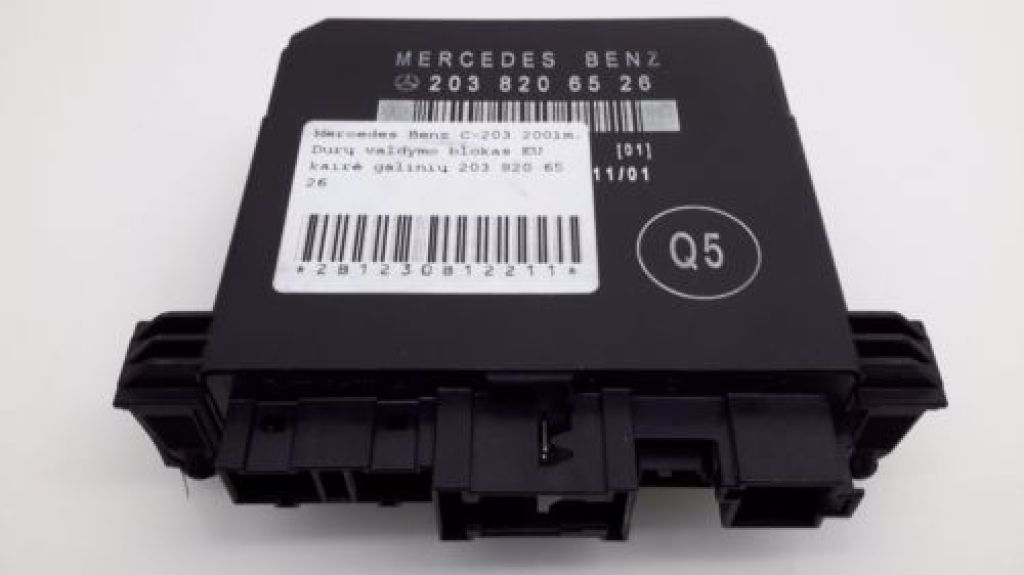 MERCEDES-BENZ C-Class W203/S203/CL203 (2000-2008) Rear Left Door Control Unit A2038206526 20972483