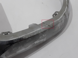 Aizmugurējā bampera apakšējais spoileris - A2538859202