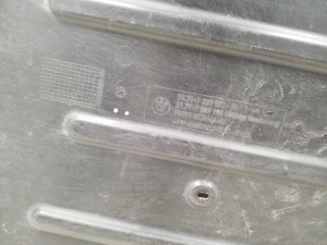 BMW 7 SERIJA E65 (2001–2008) Underbody shield 7020533 - 2