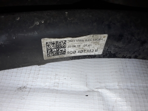 Volkswagen Golf VII (2012–2026) Front control arm 5Q0407152R - 2